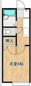 ハイツサンフラワー富岡の間取り画像