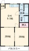 昭和コーポ長瀞の間取り画像