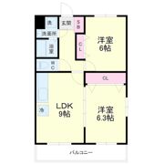 ブライトタイムⅡの間取り画像