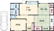 中間市弥生戸建の間取り画像