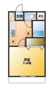 セントラルKの間取り画像