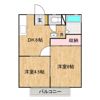 サンライフ高屋Bの間取り画像