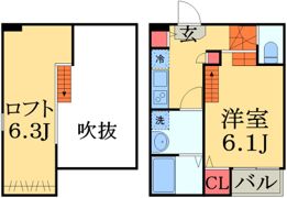 ハーモニーテラス亥鼻の間取り画像