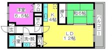 シックス板付の間取り画像