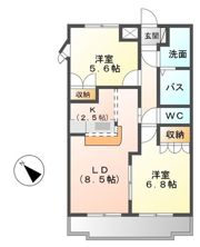 リバプール（LIVERPOOL）の間取り画像