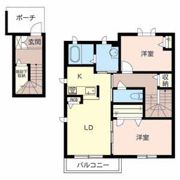 ハイムエンジェルホワイトの間取り画像