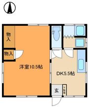 高橋アパートの間取り画像