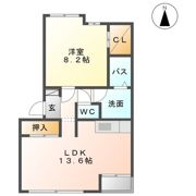 サンライズ東光台の間取り画像