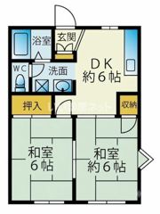 りばぶるCO－WAの間取り画像