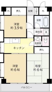 T’s garden永山の間取り画像