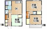クレール上末吉の間取り画像