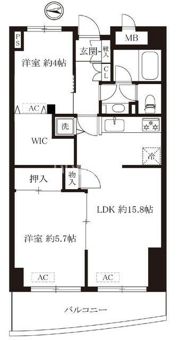鶴見ワンダーランドの間取り画像