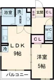 HILL’s VIEWの間取り画像