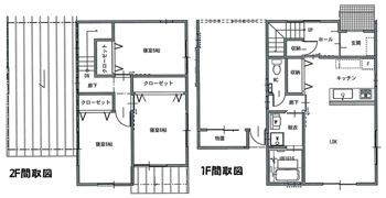 CoCoはうすの間取り画像