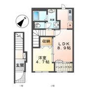 グランフルールの間取り画像