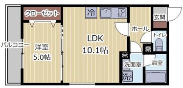 仮）根岸町新築アパートの間取り画像
