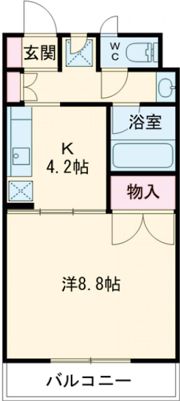 KY East－Court Ⅱの間取り画像