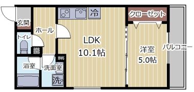 仮）根岸町新築アパートの間取り画像