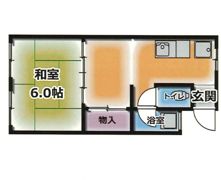 ハイツ永沢の間取り画像