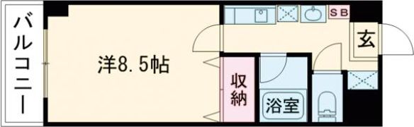 ルミエール吉岡の間取り画像