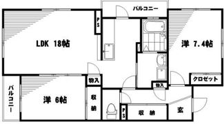 リンボックFの間取り画像