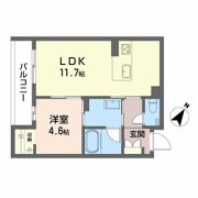 シャーメゾン光月の間取り画像