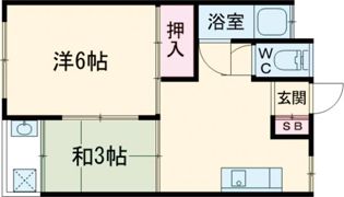 ハイツ永沢の間取り画像