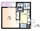 フジパレス太?橋Ⅲ番館の間取り画像