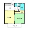パナハイツモリの間取り画像