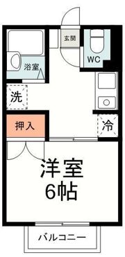 ジュネス追分の間取り画像