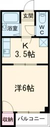 シティ山の田の間取り画像