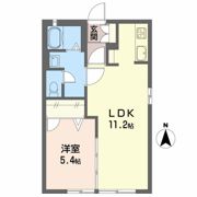 T.クレマチス．新保 C棟の間取り画像