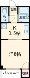 シティ山の田の間取り画像