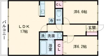 ルネスTANAKAの間取り画像