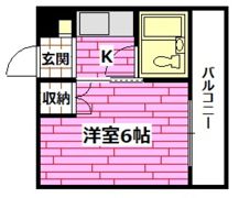 ヴィラ海田の間取り画像