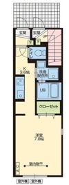 Berg city 矢剣の間取り画像