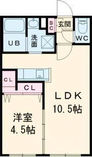 GARE 千歳(ガレ千歳)の間取り画像