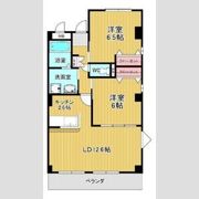 グローヴ大久手B棟の間取り画像