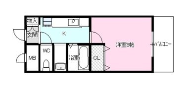 フラッハフェルトの間取り画像