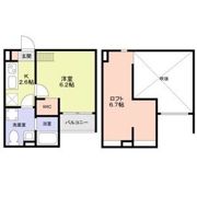 サンクス東須磨の間取り画像