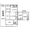 西ノ割貸家の間取り画像