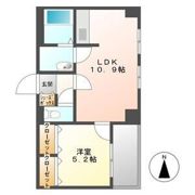 クラルテ旭山公園通の間取り画像