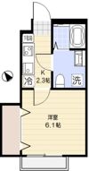 クラスティーネ稲城の間取り画像