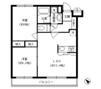 ルミエール妙蓮寺Ⅱの間取り画像
