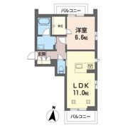 カ－サ・グリナ－ジュMJ－Bの間取り画像