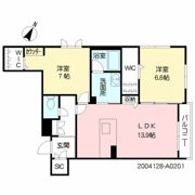 シャーメゾンクレストール御領の間取り画像