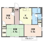 パストラル・ビュー Cの間取り画像