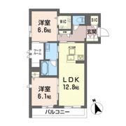 アベニューJの間取り画像