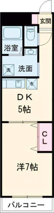 ドゥジェームならの間取り画像