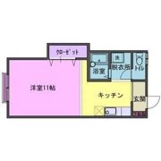 コーポアズール Ⅰの間取り画像